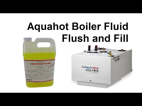 Aquahot Boiler Fluid Change the Right Way!  | RV Living | RV Life