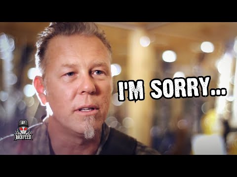James Hetfield Apologized for Classic Metallica Music Video
