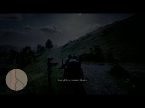 John Marston gets smashed by a sign - Red Dead Redemption 2