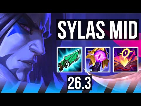 SYLAS vs MALPHITE (MID) | Good KDA: 14/1/4 | EUNE Challenger | 26.3