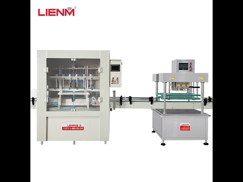 LIENM Automatic anti-corrosion self-flowing filling machine for blench,alcohol..