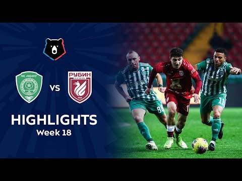 FK Akhmat Grozny 1-1 FK Rubin Kazan