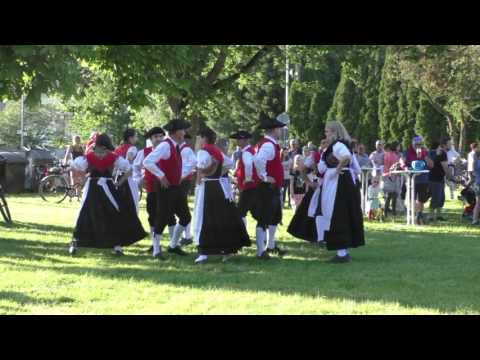 Volkstanzgruppe Gemünden a. Main beim Fährfest Langenprozelten