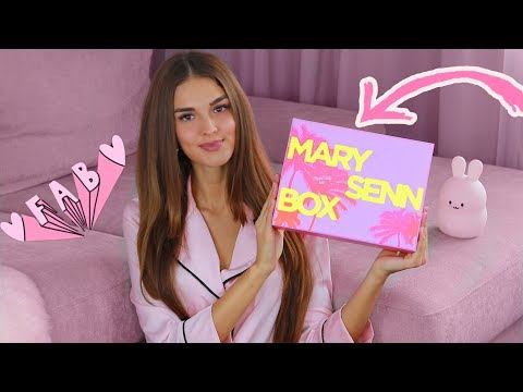 ЧТО В MARY SENN BOX | РАСПАКОВКА БОКСА МАРИ СЕНН И MARIA WAY BOX