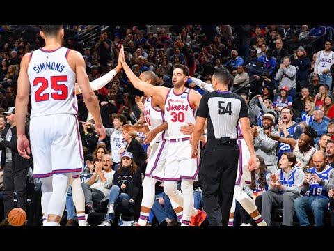 Furkan Korkmaz on FIRE 7 3PT 34 Points Carrier High Philadelphia 76ers vs Memphis Grizzlies