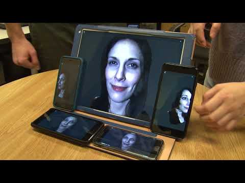 Holostream: Real Time 3D Streaming On Your Cell Phone