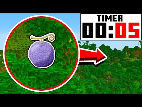 Find a DEVIL FRUIT before time runs out!