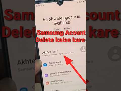 Samsung Account delete kaise kare / How to Remove Samsung Account#ytshorts #technicalnoori#viral