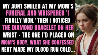During the funeral, my aunt smiled and said, “I finally won...