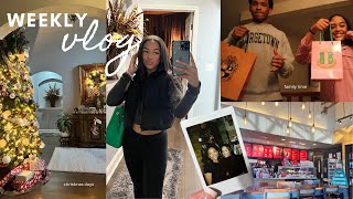 WEEKLY VLOG | Weekend Vlog, Productive Days, Christmas Party, Holiday Festivities, Maintenance