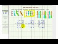 Ex Solve A System Of Three Equations Using Cramer S Rule