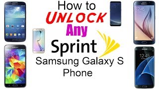 Unlock Sprint Samsung Galaxy S6 / S6 Edge / S5 / S4 (Boost & Virgin) - Use in USA & Worldwide