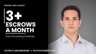 He Went From 0 to 3 Escrows a Month in 10 Months