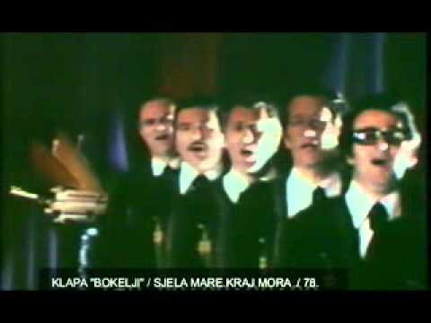 KLAPA "BOKELJI" SIJELA MARE KRAJ MORA  /  HERCEG NOVI 1978.