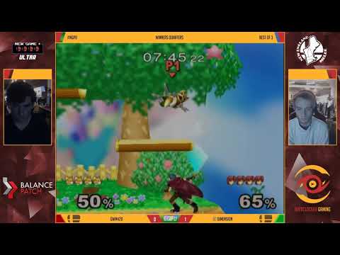 NGPU 55 SSBM - Dimension (Marth) vs. GWM420 (Fox) - Melee WQF