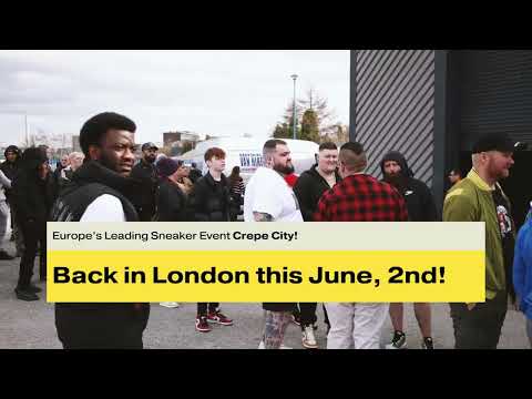 Crepe City London Sneaker Festival - Summer 2024 - Wembley Box Park - Sunday, 2nd June