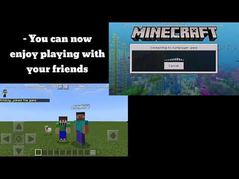 How to play multiplayer in Minecraft PE | Offline | 1.11.0.x + | Fix | 100% Working | Multiplayer