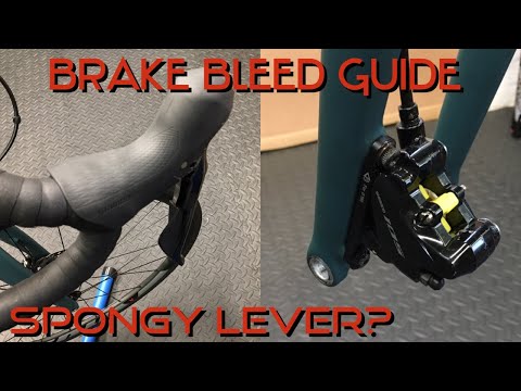 Shimano 105 R7020 Hydraulic Brake Bleed