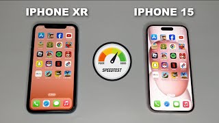 iPhone XR Vs iPhone 15 - SPEED TEST