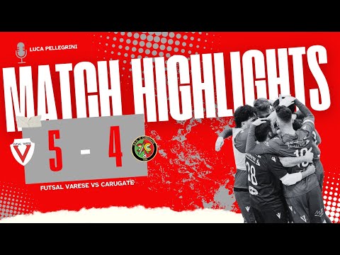 ⚽ Futsal Varese - Carugate 5-4 | Highlights Calcio a 5 | ⚪🔴