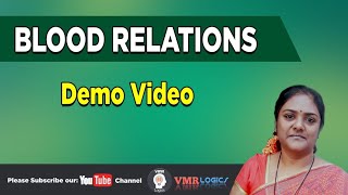 Blood Relation Reasoning Tricks | Reasoning Blood Relation | Trick/Questions | VMR LOGICS