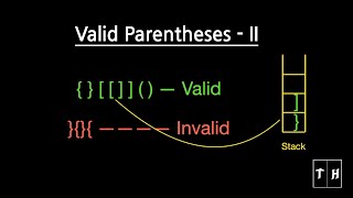Download the video "Validate Parentheses: Check Balanced Brackets in a String - Part 2 | Medium"