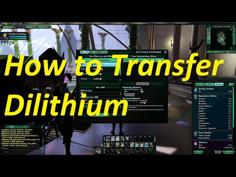 Star Trek Online: How to Transfer Dilithium Between Characters