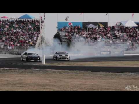 Formula Drift Canada World 2015 - Bob Patinka Leading Marc Landreville