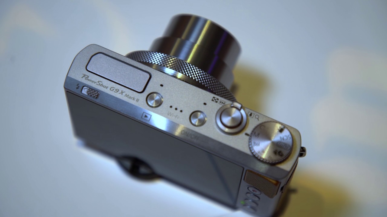 Цифровой фотоаппарат Canon PowerShot G9 X Mark II серебро