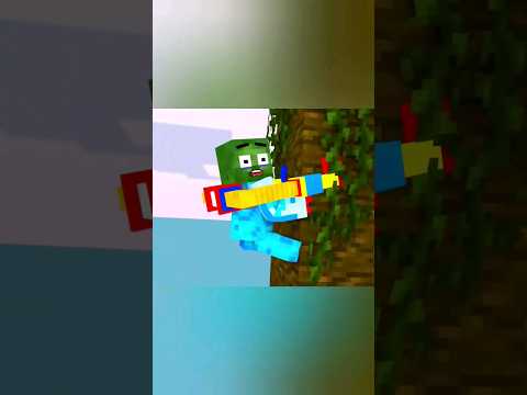 Monster Kidnaps Zombie Girl! Intense Minecraft Life