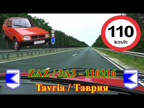 │🇺🇦 ZAZ Tavria / 3A3 Таврия🚗│110 km/h│ 🇭🇺
