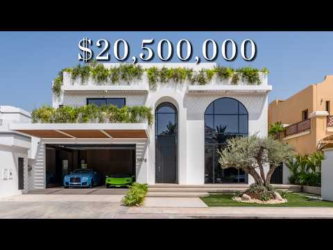 Inside a $20,500,000 Groundbreaking BEACHFRONT MASTERPIECE - Palm Jumeirah, Dubai