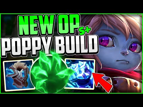 New Poppy build Turns her into the BEST EASY CARRY IN THE GAME | How to Play Poppy & CARRY Season 12