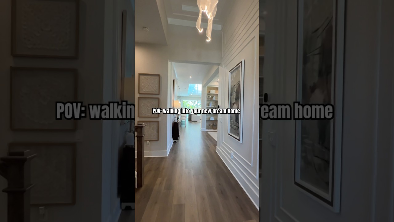 Walking Into Your Dream Home #newhome