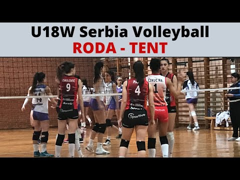 RODA - TENT Obrenovac, U18 Belgrade Volleyball League, Jan 23, 2020