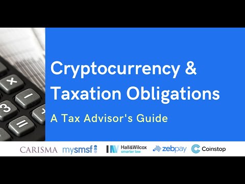cryptocurrency webinar tax