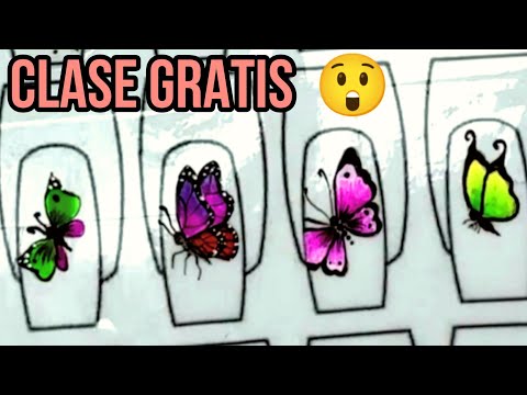 CLASE GRATIS😲 APRENDE como realizar DIFERENTES TIPOS de MARIPOSAS🦋🦋🦋