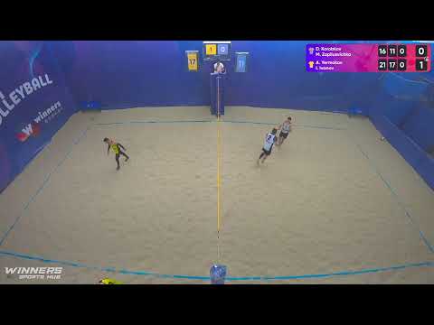 23:55 D. Korobkov / M. Zapliusvichka - A. Yermakov / I. Ivanov 30.08.2022 | Winners Beach Volleyball