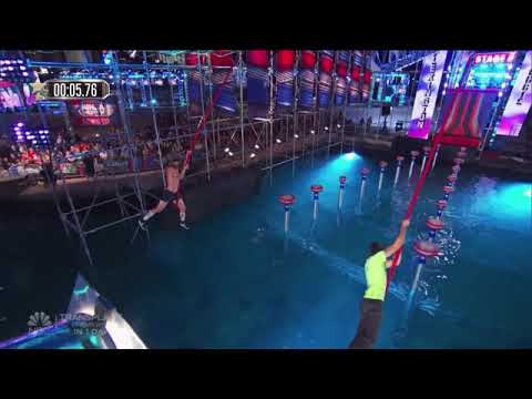Chad Flexington and Chris DiGangi on the Striding Steps - American Ninja Warrior All Stars 2020