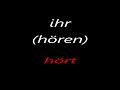 Deutschkurs A1 1 Lektion 3 TEST Verben Konjugieren