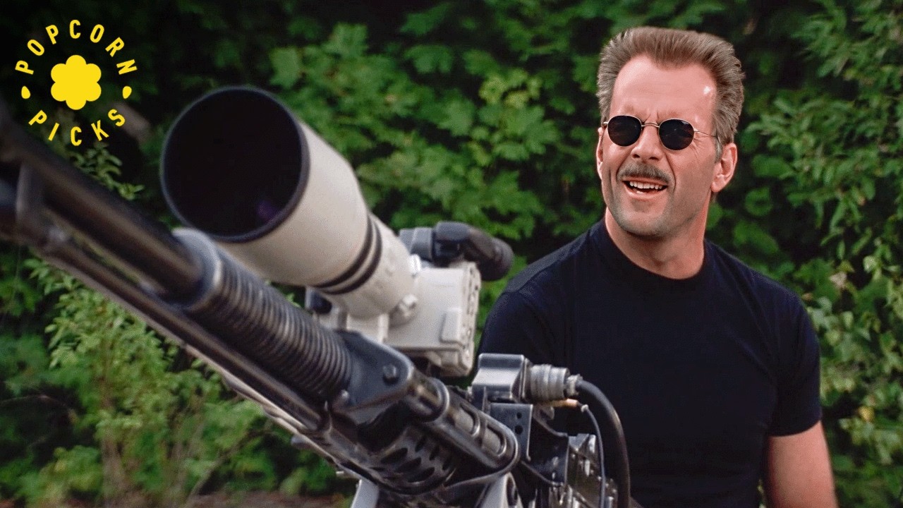 The Jackal Tests His Weapon (Bruce Willis) | The Jackal