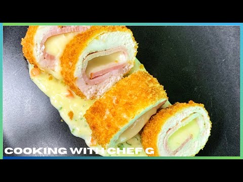 CHICKEN CORDON BLEU WITH ALA KING SAUCE