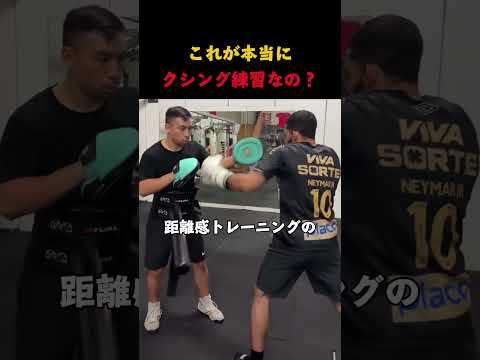 これが本物の男とのスパーリングらしい…