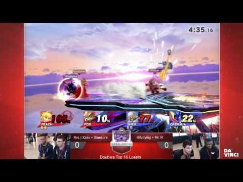 UGC Smash 4 2v2 Losers Top 16 - Samsora & Xzax vs. Mr. R & iStudying