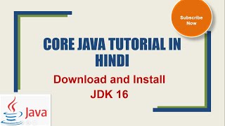How to Install Java JDK 16 on Windows 10 | Path Setup JDK 16 | Core Java Tutorials in Hindi |#3