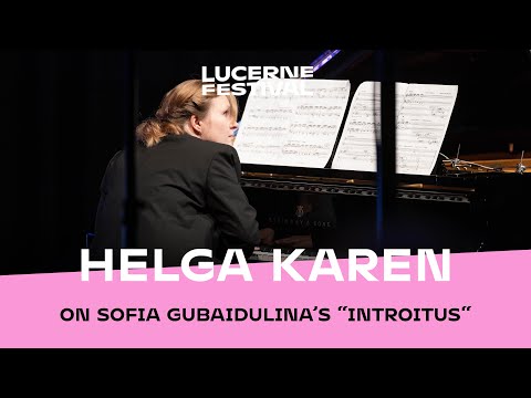 Helga Karen on "Introitus"