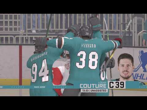 NHL 22 - Detroit Red Wings vs San Jose Sharks Gameplay - NHL Season Match January 11, 2022