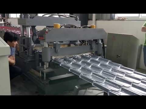 Metal Tile Roll Forming Machine