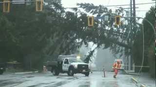 preview picture of video 'Campbell River WIND STORM March 12th 2012 HD'