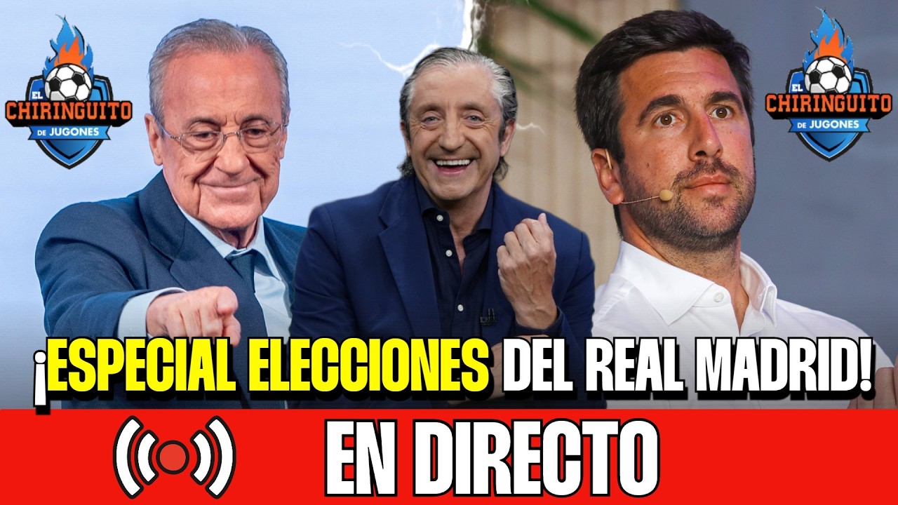 🚨 FLORENTINO PÉREZ GANA LAS ELECCIONES en nuestra MACROENCUESTA | ESPECIAL con JOSEP PEDREROL